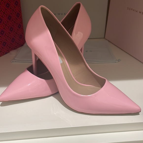 Barbie pink Steve Madden pumps size 8 - Picture 3 of 6